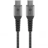Goobay 49301 USB kabelis Melns