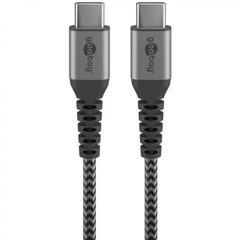Goobay 49301 USB kabelis Melns
