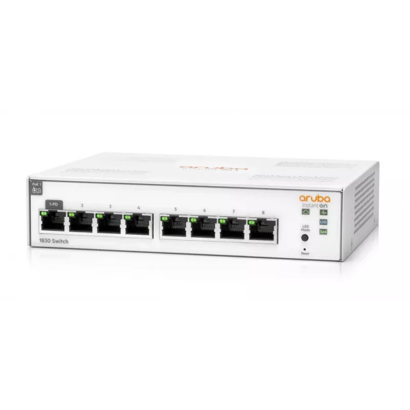HPE Aruba Networking Aruba Instant On 1830 8G pārvaldāms L2 Gigabit Ethernet slēdzis