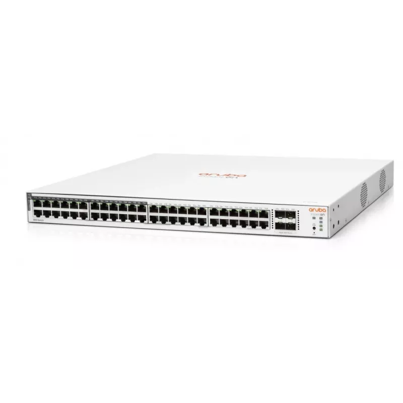 HPE Aruba Networking Aruba Instant On 1830 48G 24p Class4 PoE 4SFP 370W pārvaldīts L2 Gigabit Ethernet (10/100/1000) Power over Ethernet (PoE) 1U