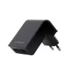 Auto lādētājs Gembird EG-U2C2A-CAR-02, 12–24 V ieeja, 5 V/2,1 A izeja, 2 × USB 2.0, melns