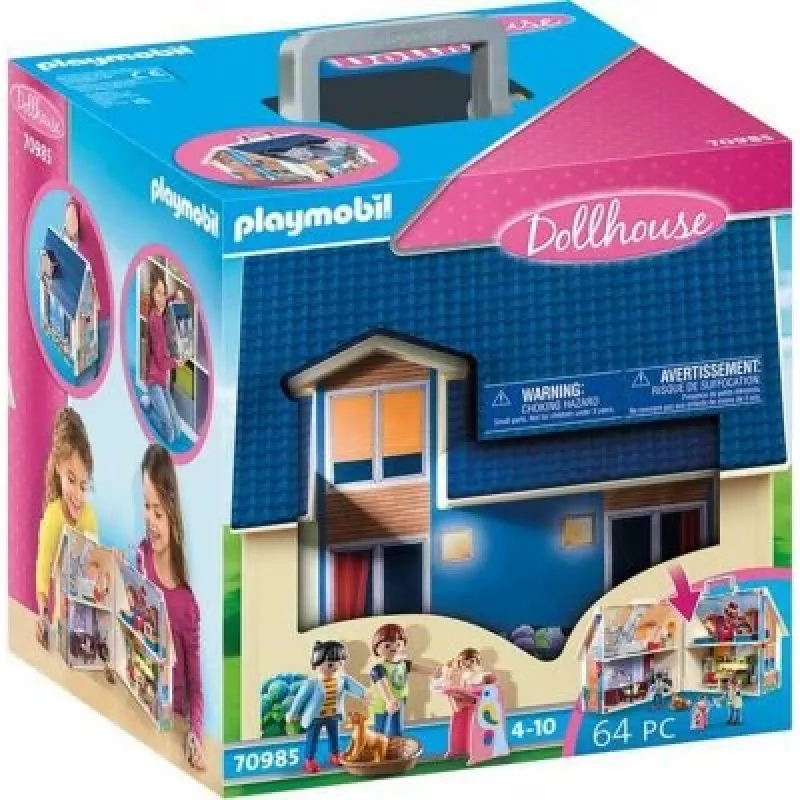 Būvkonstruktors PLAYMOBIL Leļļu māja 70985 Daudzkrāsains Plastmasa
