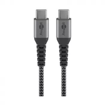 Goobay 49302 USB kabelis melns