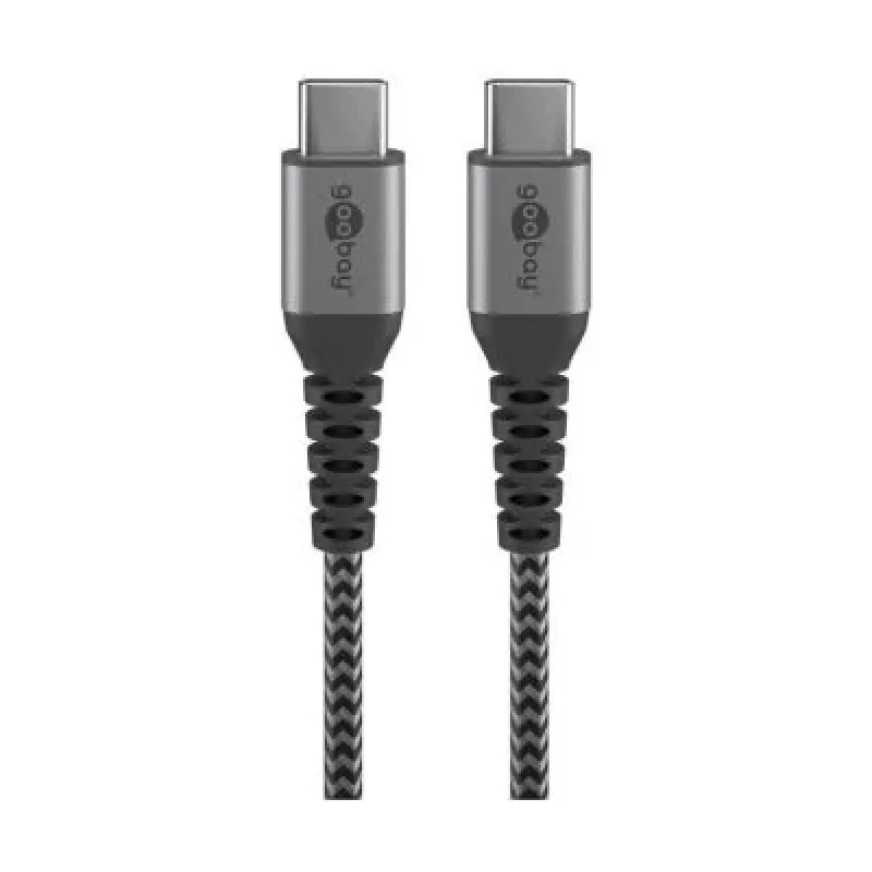 Goobay 49302 USB kabelis melns