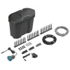 Drip irrigation system Gardena 13366-20 Šļūtenes garums 30 m Melns
