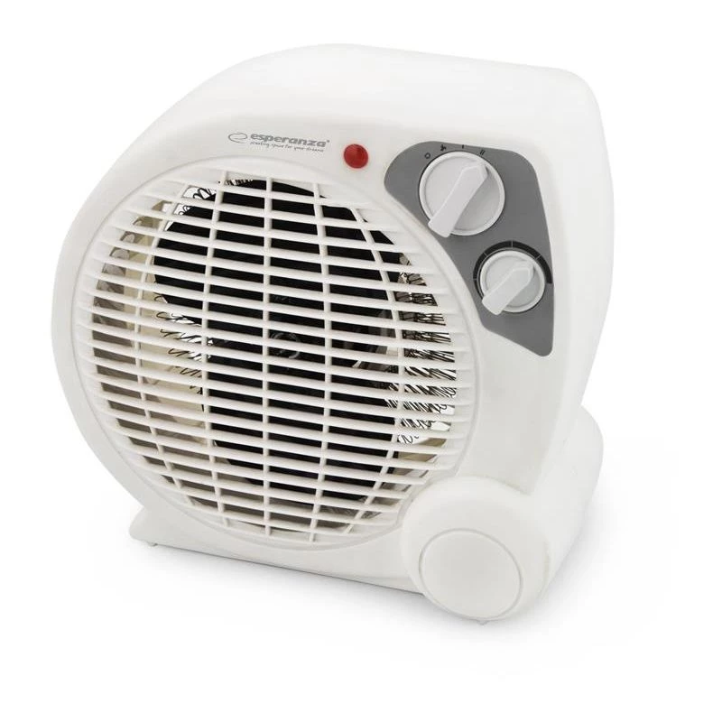 Elektriskais sildītājs ESPERANZA EHH002, elektrisks, maks. 2000 W, regulējams termostats, pelēks/baltas