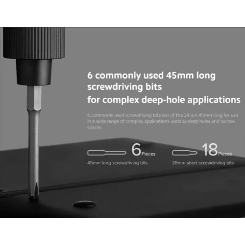 Xiaomi MJDDLSD003QW 170 RPM pelēka komplekts