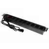 ALANTEC 19-inch Jauda Strip - 9 Sockets UPS - UPS-C14-Plug (PZ010)