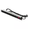 Alantec 19-inch 1U Jauda Strip, 8x CEE 7/5, Switch, 1.8m (PZ081U)
