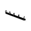 Alantec PK009 kabeļu organizators sienas kabeļu turētājs melns 1 gab.