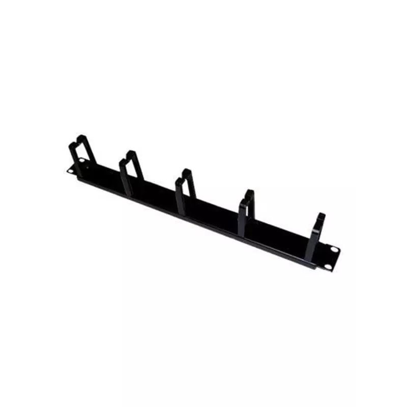 Alantec PK009 kabeļu organizators sienas kabeļu turētājs melns 1 gab.