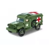 Konstruktors Cobi Dodge WC-54 Ambulances modelis 2257 1:35 mēroga būvēšanas komplekts