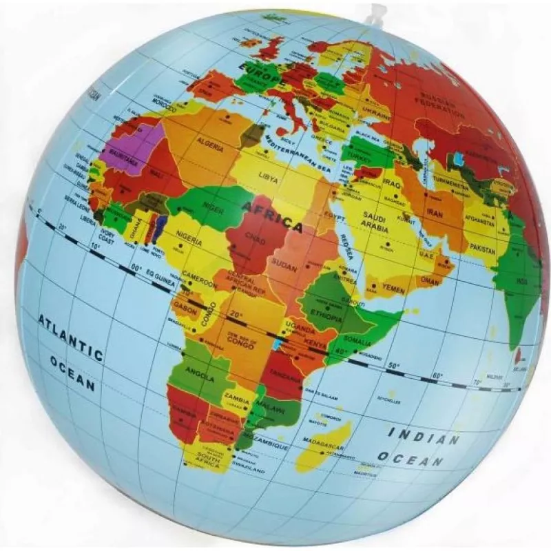 Globe Ball 50 cm by MG DYSTRYBUCJA — Pasaules kartes dizains, modelis C019