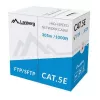 Networking kabelis Lanberg LCS5-11CU-0305-S RJ45 Cat5e 305 m pelēka