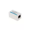 Tīkla sadalītājs LANBERG AD-RJ45-RJ45-OU6 — balts RJ-45 1 ieeja uz 1 izeju