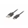Lanberg CA-USBO-31CU-0018-BK USB kabelis 1,8 m USB 3.2 Gen 1 (3.1 Gen 1) USB C USB A Melns (CA-USBO-31CU-0018-BK)