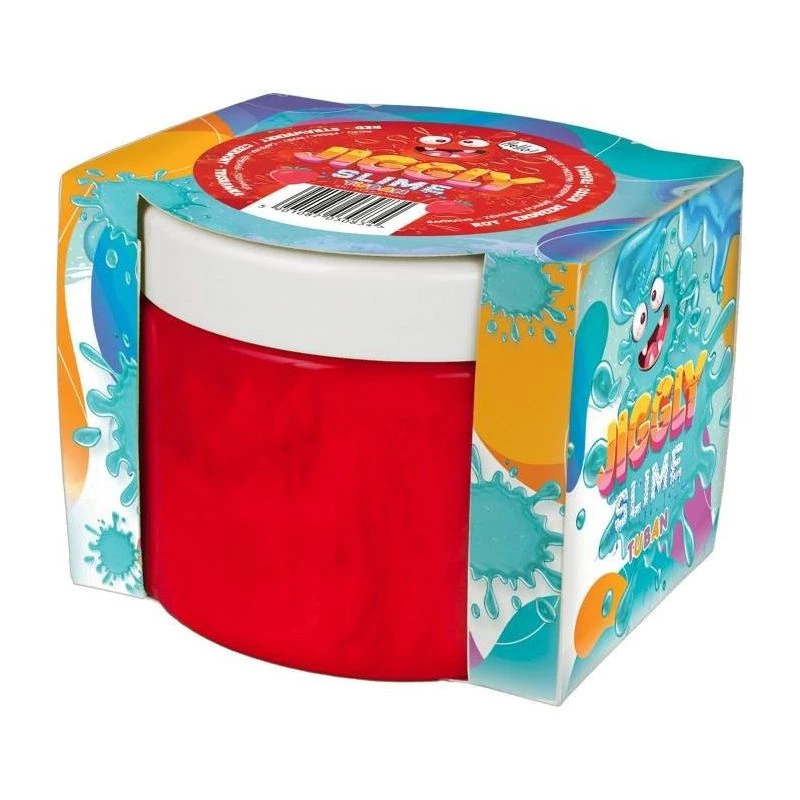 TUBAN Slime Tuban Jiggly Slime sarkans zemeņu 500g – sarkans zemenes, 500 g