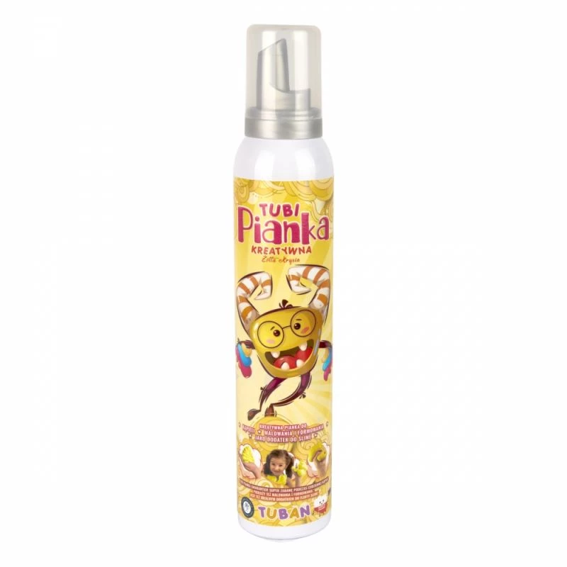 Vannas putu rotaļlieta Tuban TUBI FOAM dzeltena 200 ml