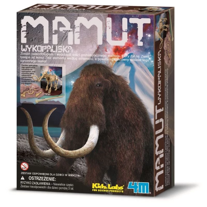 4M Excavation Mammoth zinātnes komplekts