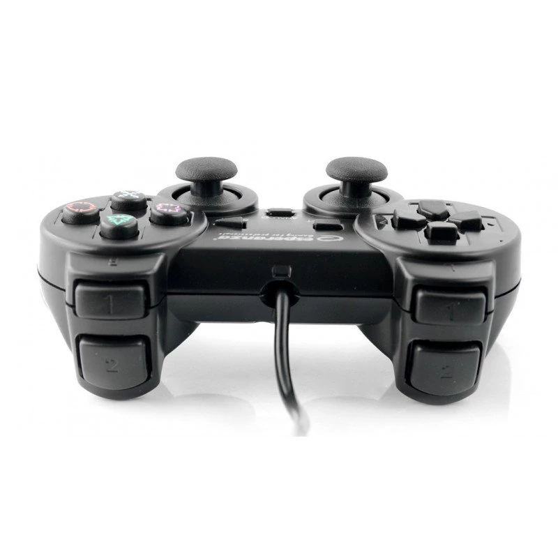 Esperanza EGG107K spēļu kontrolieris spēļu panelis PC, Playstation 3 analogais / digitālais USB 2.0 melns