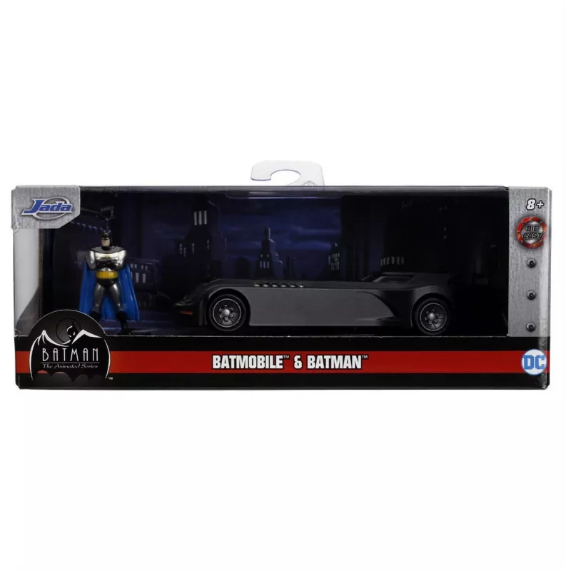 Jada Batman Batmobile 1:32 metāla automašīna ar figūriņu, dažādi modeļi
