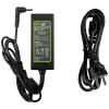 Barošanas adapteris zaļa Cell AD40P 45W klēpjdatoriem, 19V 2.37A, AC-to-DC, 100–240V ieeja, melns
