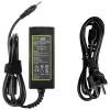 Strāvas adapteris zaļa Cell AD76P 45W Lenovo klēpjdatoriem, 20V 2.25A, maiņstrāvas-līdzstrāvas, 100–240 V ieeja, melns