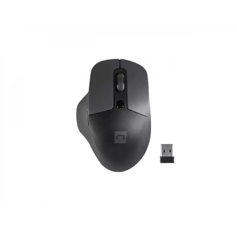 Natec Genesis Melnsbird 2 pele RF Bezvadu Optiskā 1600 DPI