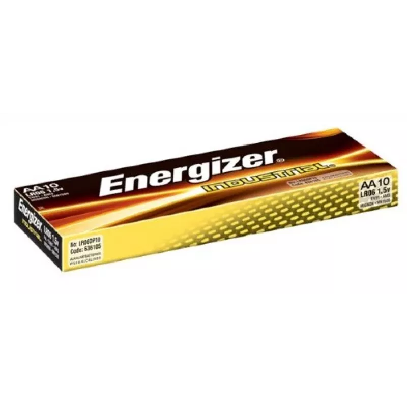 Energizer Industrial AAA sārma baterijas - 6x iepakojumi pa 10 + 6x bezmaksas iepakojumi pa 10