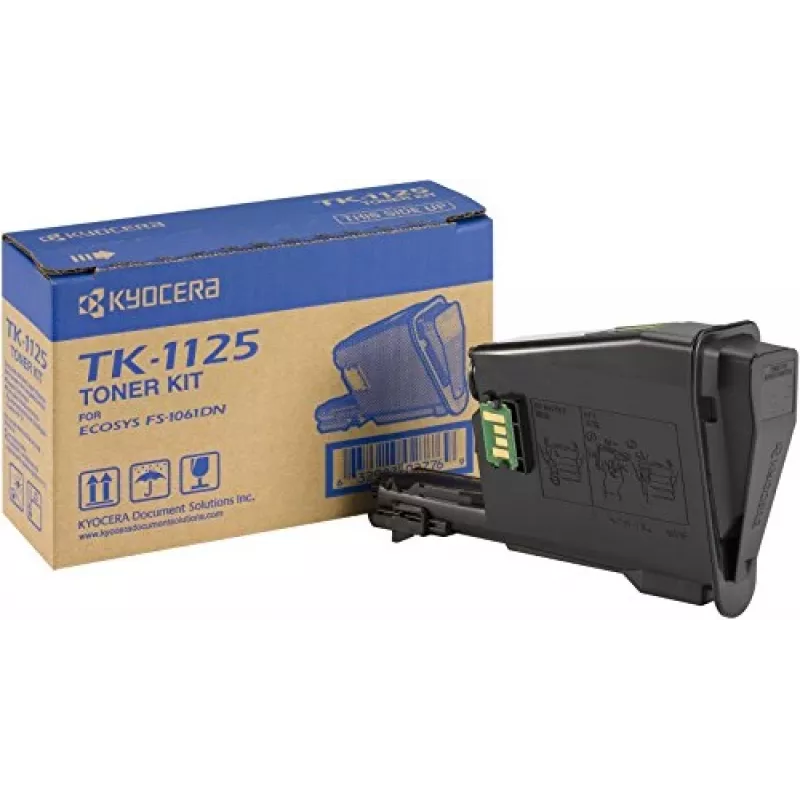 Tonera kasetne Kyocera TK-1125 1000 lapas melna