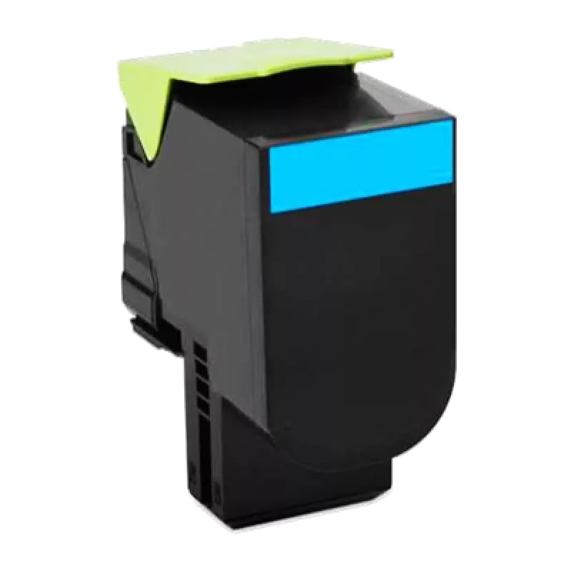 Lexmark 70C2HC0/702HC tonera komplekts ciāna krāsā Return Program. 3K lapas ISO/IEC