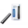 LogiLink UA0096 interfeisa centrmezgls 480 Mbit/s Melns