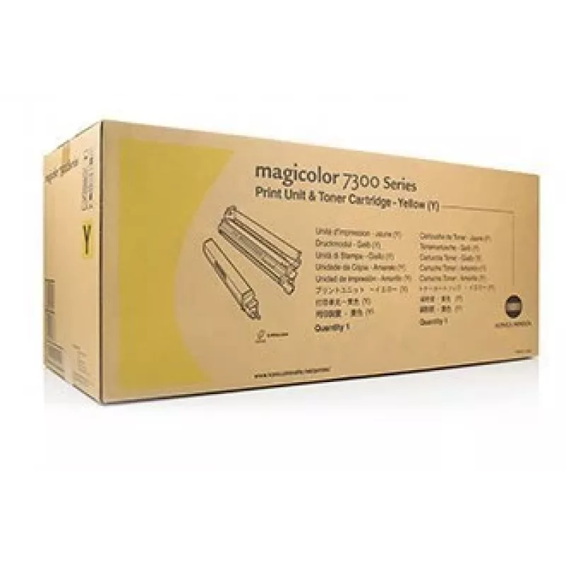 Konica Minolta A3VU250/TN-711Y toneris dzeltens. 31,5 tūkst. lappušu/5% KM Biz