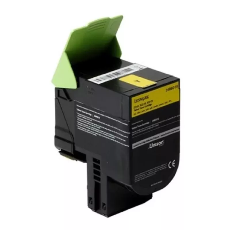 OEM Lexmark 24B6010 dzeltenais oriģinālais toneris 3000 lapām OLEX24B6010
