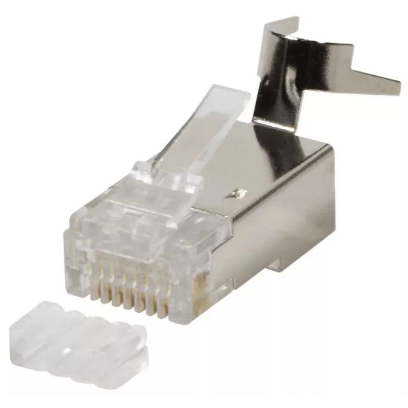 Plugs RJ45 cat 6,6A, 7 shielded, opk. 50pcs.
