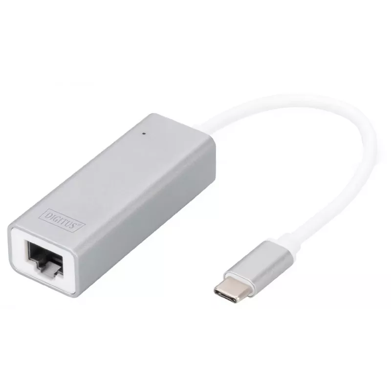 Digitus DN-3024 USB 3.0 adapteris 20 cm 1x USB-C uz 1x RJ45 ekranēts