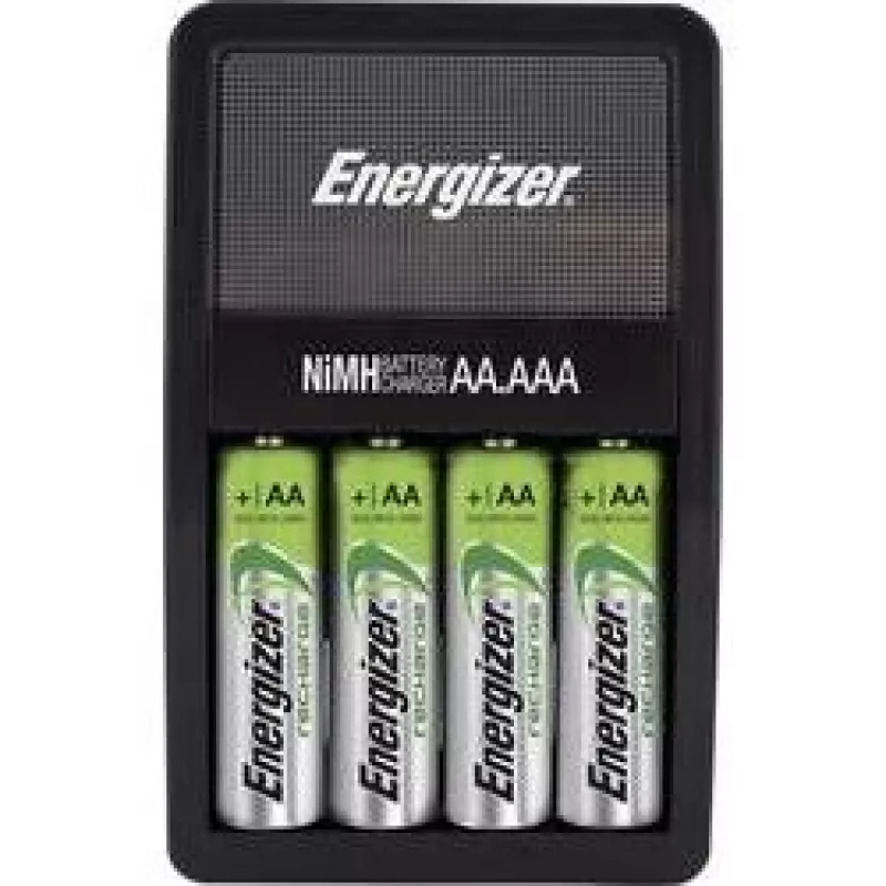 ENERGIZER Maxi ACCU HR6 POW akumulatoru lādētājs + 2 AA 2000 mAh baterijas