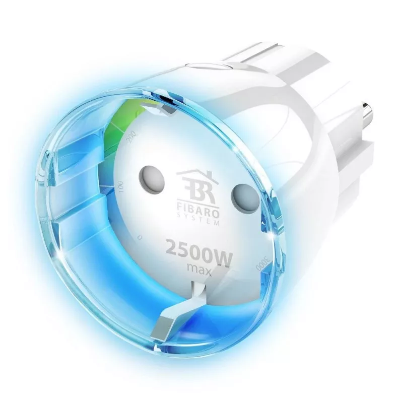 Fibaro FIBEFGWPF-102-5 strāvas adapteris, Tips F, balts