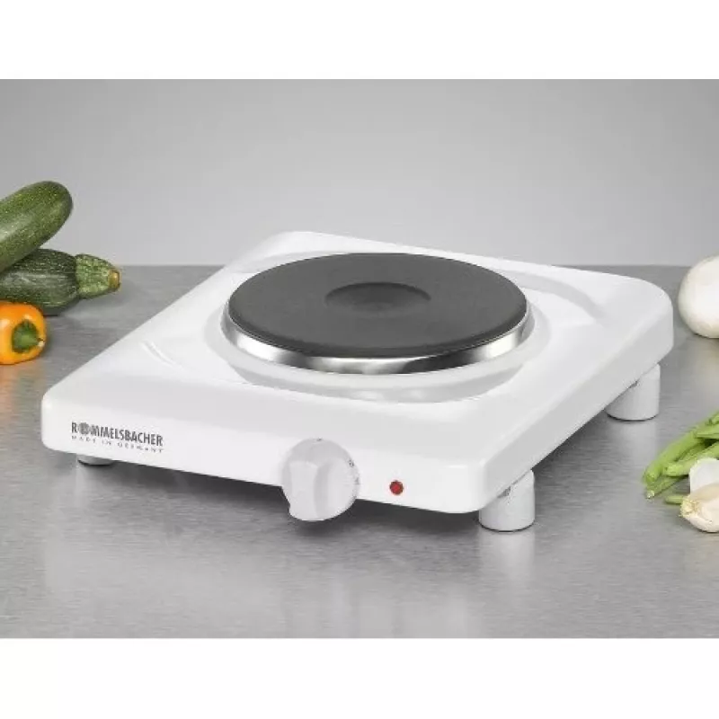 Rommelsbacher THL 1097 - Galda plīts - Balta - 1000W - 1m - 24,5 cm - 27,5 cm (THL 1097)
