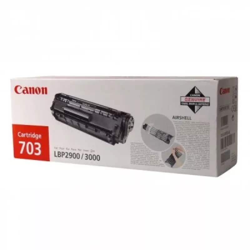 Canon Toner CRG703 melna tonera kasetne 3 gab. oriģināla