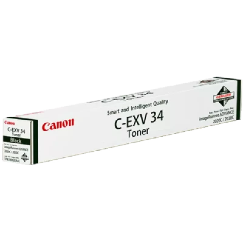 Canon C-EXV 34 tonera kasetne 1 gab. Oriģināla Melna