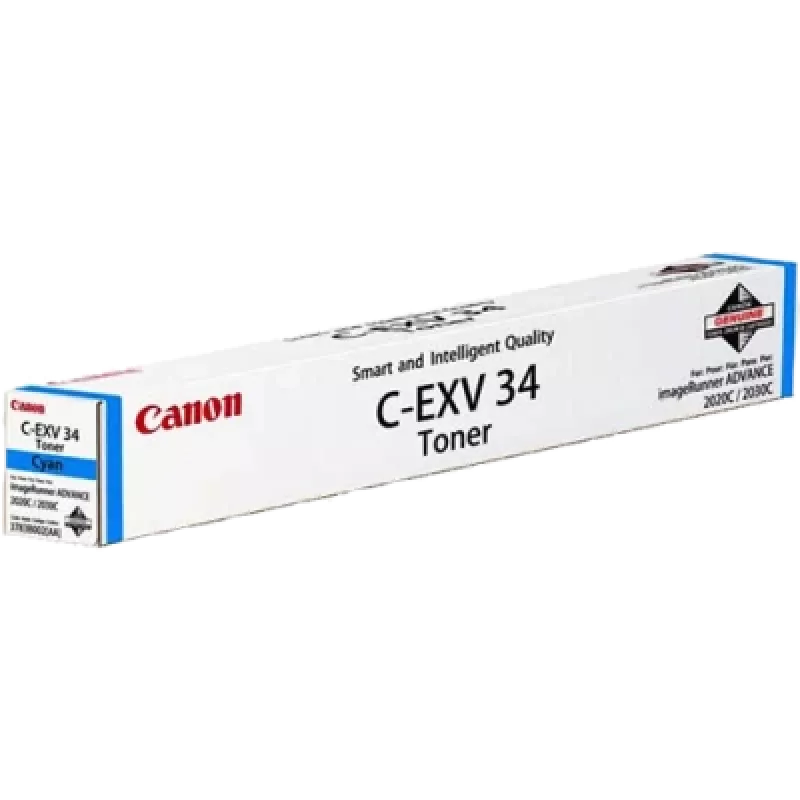 Canon C-EXV 34 tonera kasetne 1 gab. oriģināla ciāna
