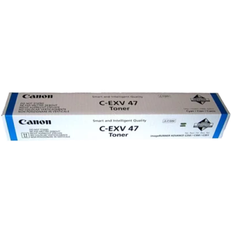 Canon C-EXV 47 tonera kasetne 1 gab. Oriģināls ciāna