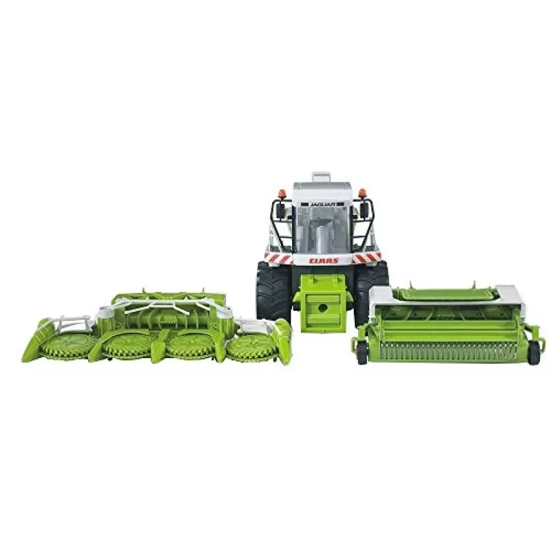 Rotaļu lopbarības novākšanas kombains BRUDER Claas Jaguar 900, plastmasa, ieteicamais vecums 4+