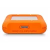 LaCie Rugged Mini ārējais cietais disks 4 TB 5400 RPM Micro-USB B 3.2 Gen 1 (3.1 Gen 1) Oranžs