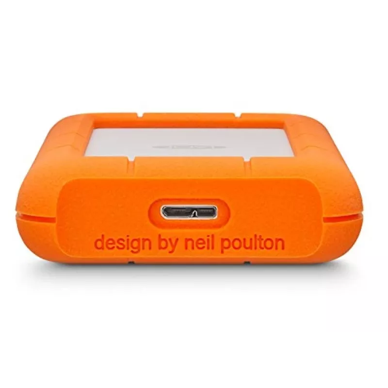 LaCie Rugged Mini ārējais cietais disks 4 TB 5400 RPM Micro-USB B 3.2 Gen 1 (3.1 Gen 1) Oranžs