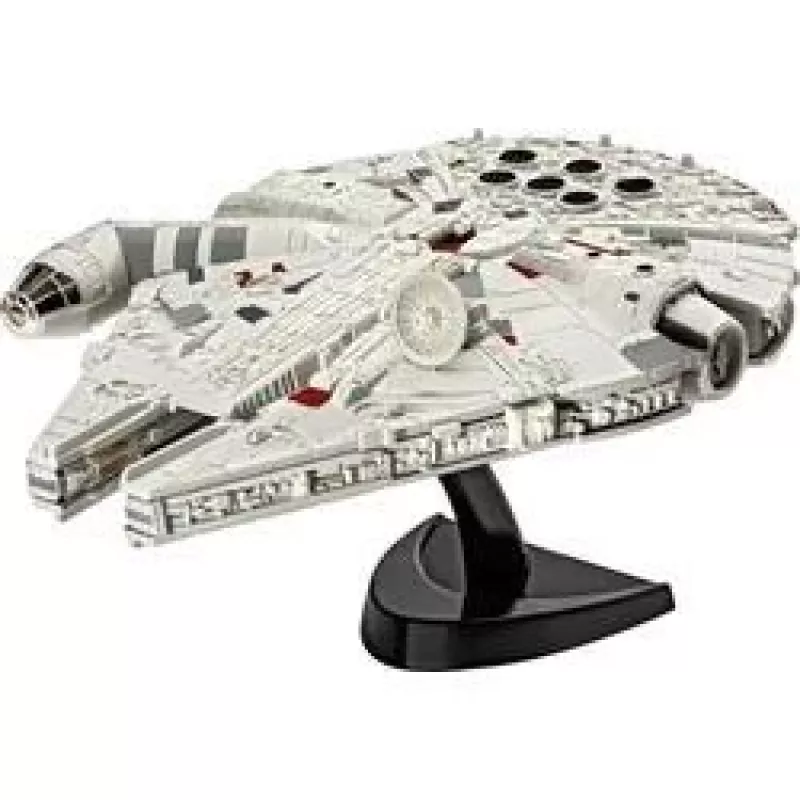 Revell 03600 Star Wars Millennium Falcon (Han Solo) mērogā 1:241 nesamontēts/nekrāsots plastmasas modelis bez līmes, krāsām un otas