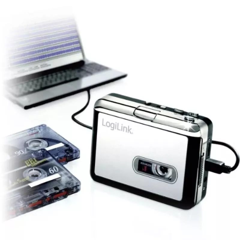 LogiLink® UA0156 kasešu digitalizētājs ar USB savienotāju