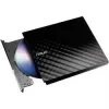 Ārējais DVD±RW optiskais diskdzinis ASUS SDRW-08D2S-U Lite, USB 2.0, melns, 24x CD / 8x DVD, 142×142×20 mm