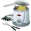Clatronic FFR 2916 Viena 1 L Brīvi stāvoša 900 W Fritēze Pelēka, Balta